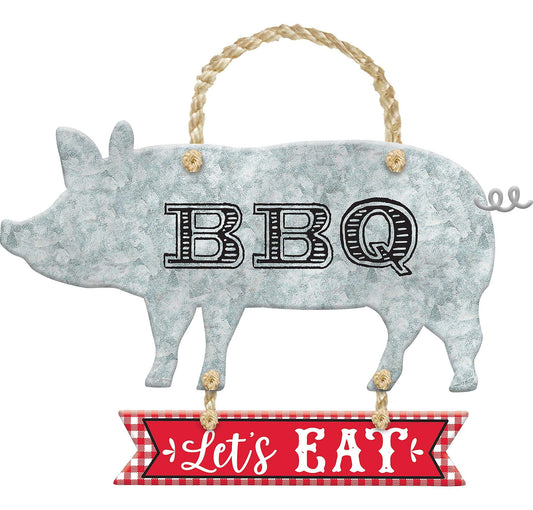 METAL BBQ SIGN