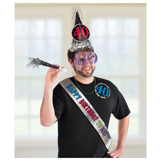40 BDAY PARTY KIT