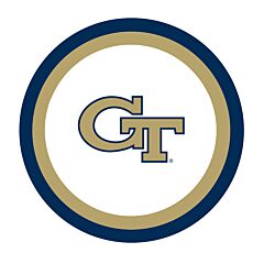 GEORGIA TECH 7" PLATES