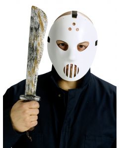 HOCKEY MASK & MACHETE SET