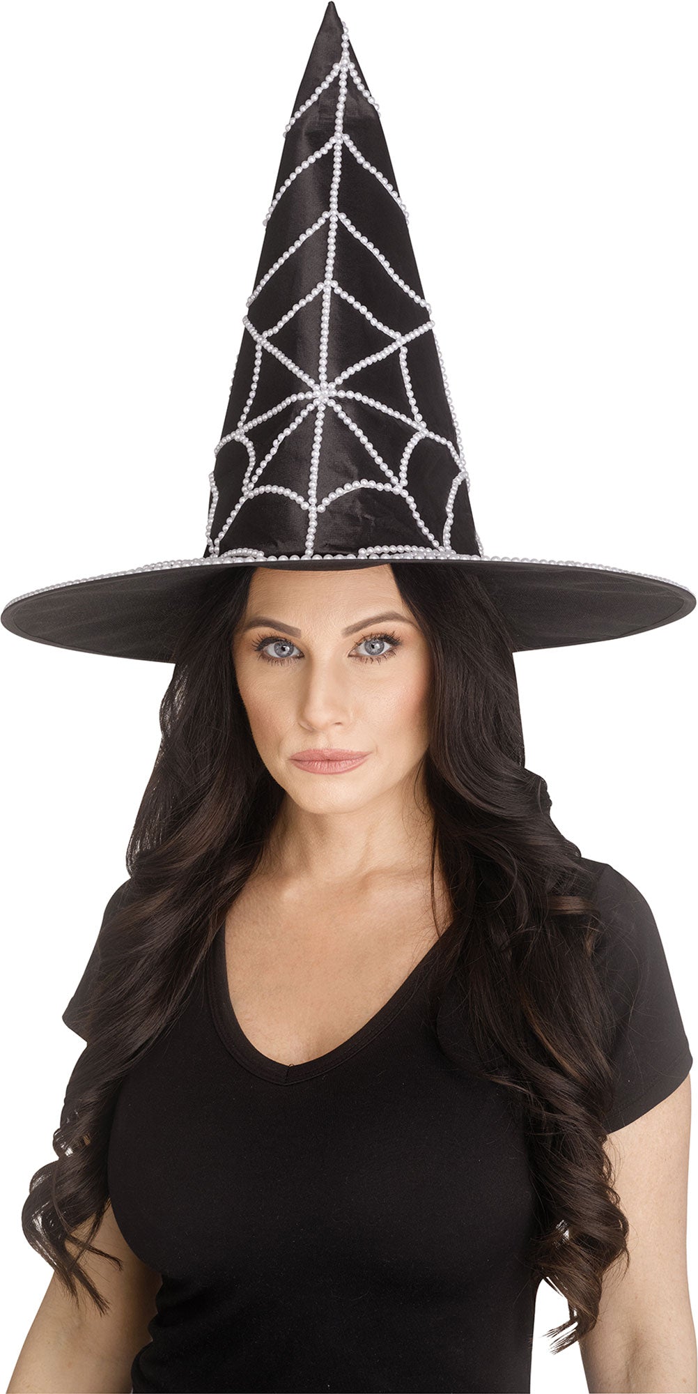 PEARL SPIDER WITCH HAT