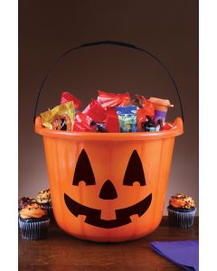TRICK OR TREAT BUCKET PUMPKIN
