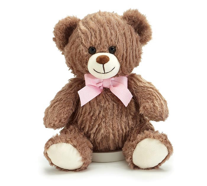 PLUSH 10" WAVY FUR BEAR