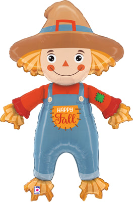 FALL CUTE SCARECROW MYLAR