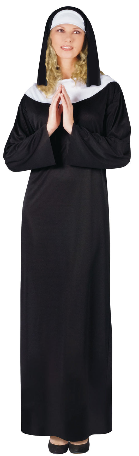 NUN ADULT COSTUME OSFM