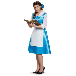 BELLE BLUE DRESS WM COSTUME