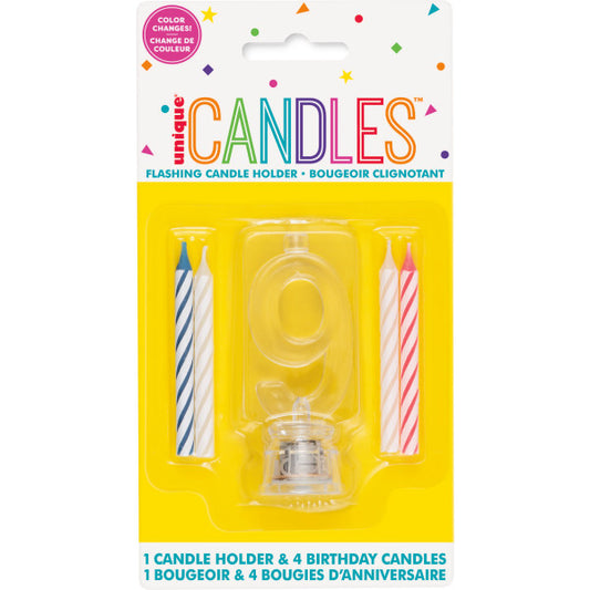 #9 FLASHING CANDLE HOLDER