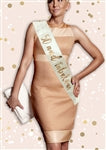 ROSE GOLD 50TH BIRTHDAY SASH