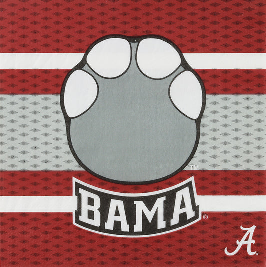 ALABAMA ROLL TIDE LUNCH NAPKINS 16CT