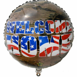 WELCOME HOME PATRIOTIC 18" MYL
