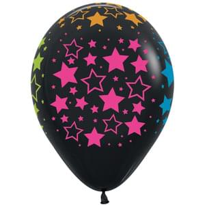 11" NEON BOLD STARS SEMPERTEX 50CT