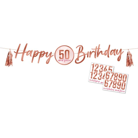 BLUSH BIRTHDAY CUSTOMIZABLE HBD BANNER