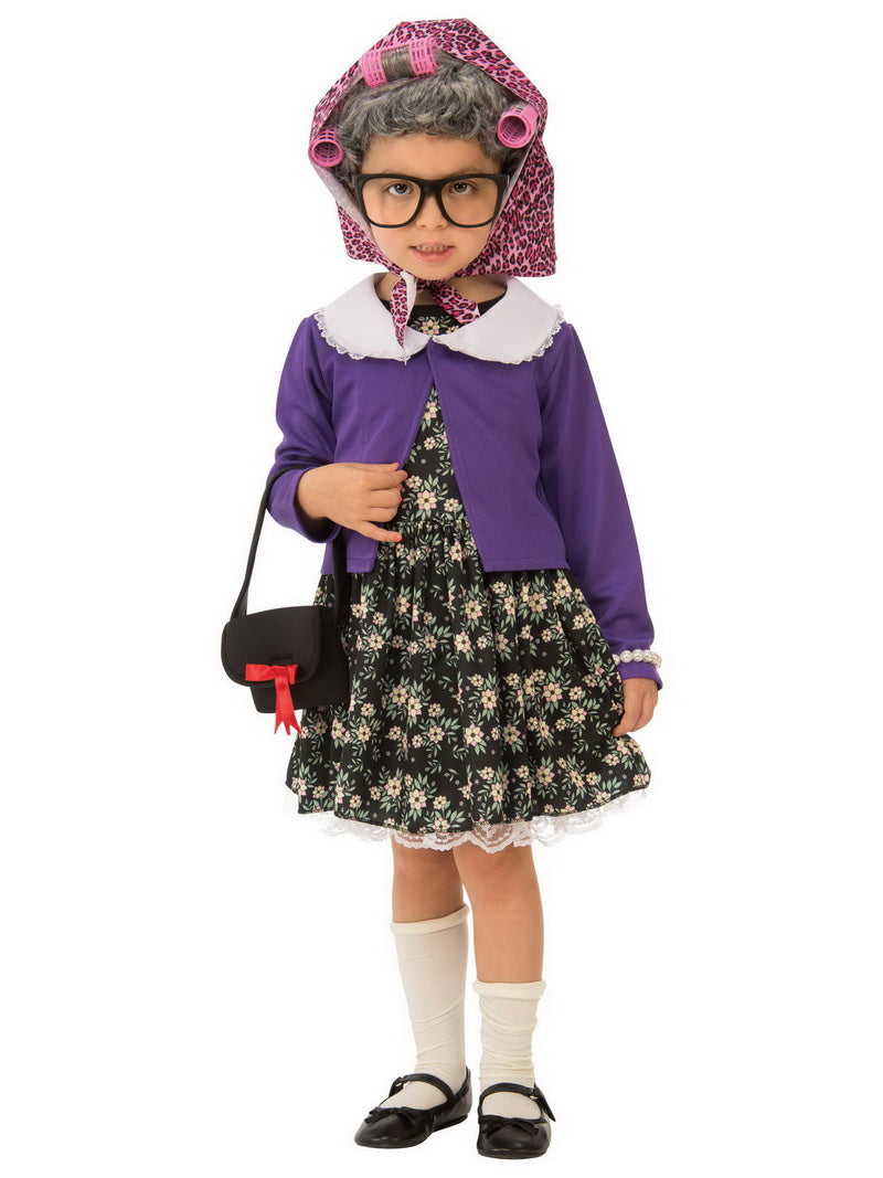 LITTLE OLD LADY CHILD COSTUME