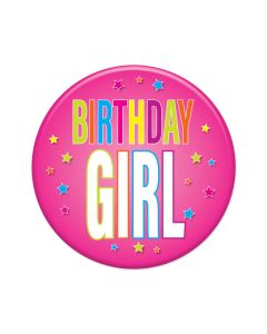 BIRTHDAY GIRL BUTTON