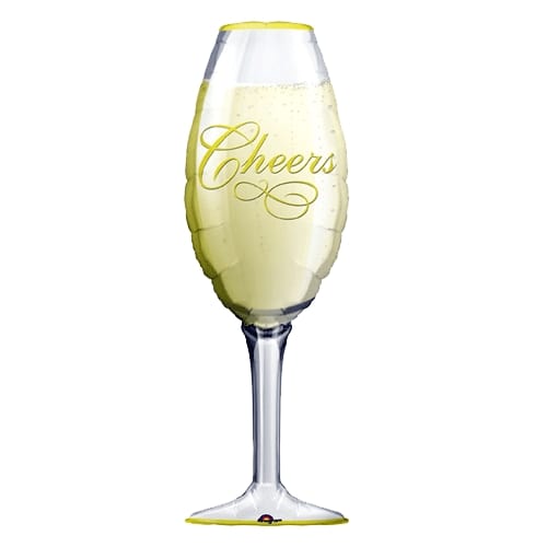 CHEERS GLASS MYLAR
