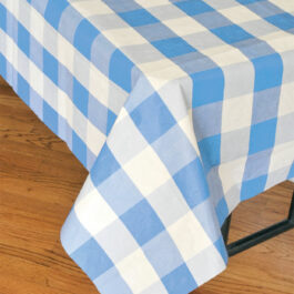 LT BLUE CLASSIC PLAID LAMINATED PPR TC