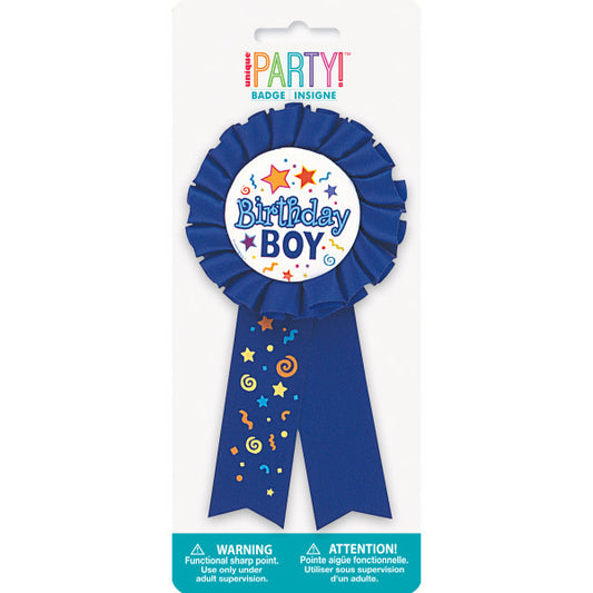 BIRTHDAY BOY AWARD BADGE