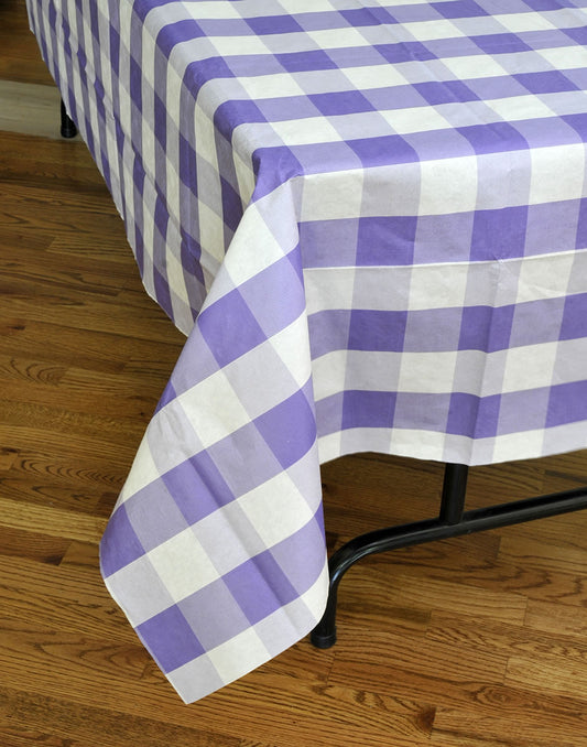 PURPLE CLASSIC PLAID LAMINATED PPR TC