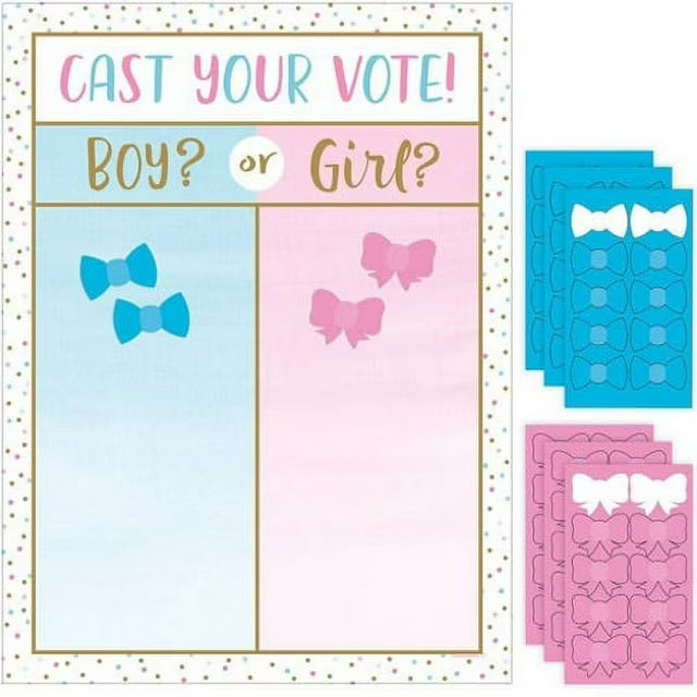 CAST YOUR VOTE GENDER REVEAL