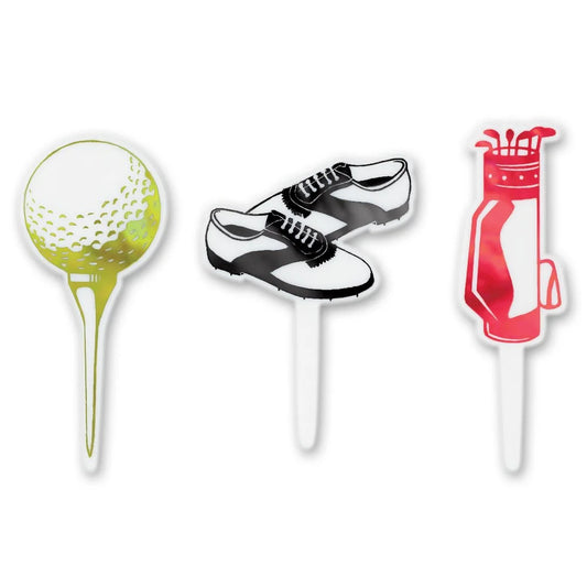 GOLF FOIL ASST DECOPICS 12CT