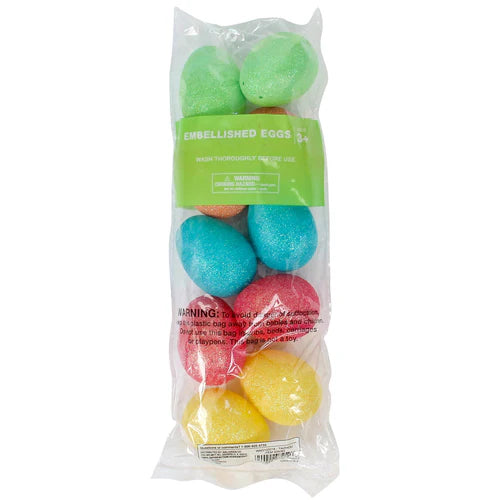 FASHION EASTER EGGS 12 CT