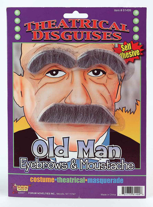 OLD MAN EYEBROWS/MOUSTACHE