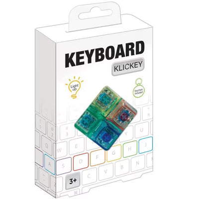 LIGHT UP KEYBOARD KLICKEY RAINBOW