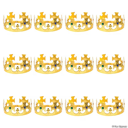 GOLD JEWELED CROWN