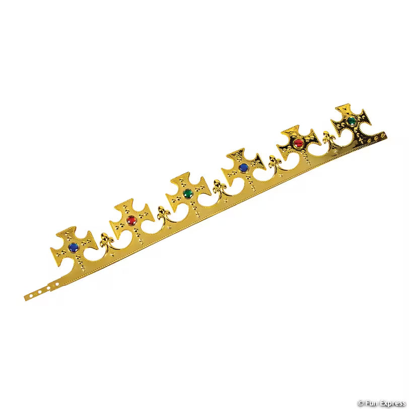 GOLD JEWELED CROWN