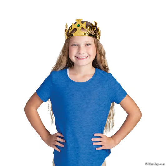 GOLD JEWELED CROWN