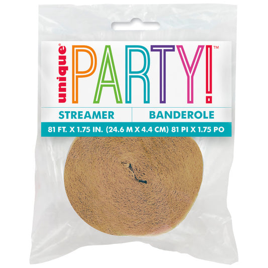 GOLD CREPE PAPER 81'