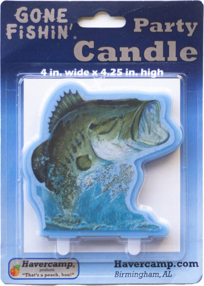GONE FISHIN CANDLE