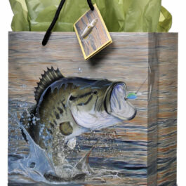 GONE FISHIN' MEDIUM GIFT BAG