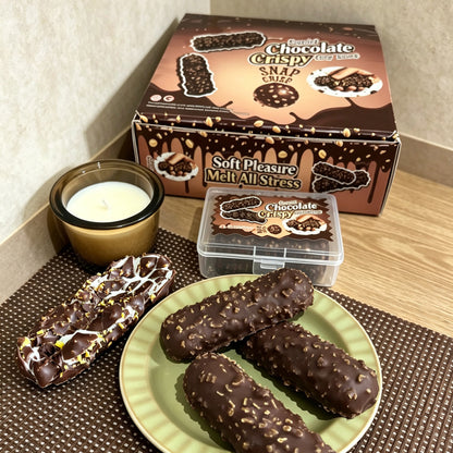 CRISPY CHOCOLATE WAX CRACKING SQUISHY