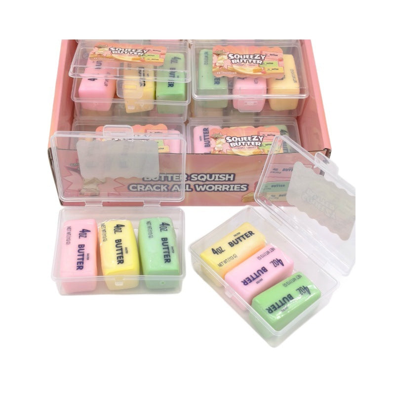 MINI BUTTER WAX CRACKING SQUISHY