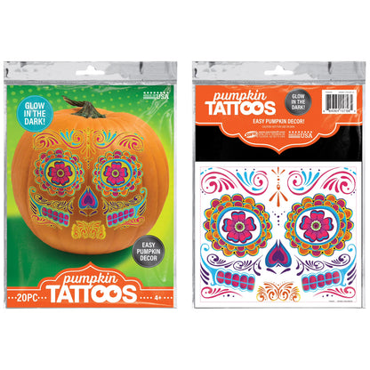 PUMPKIN TATTOO 8PC