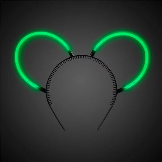 GLOW BUNNY EARS GREEN