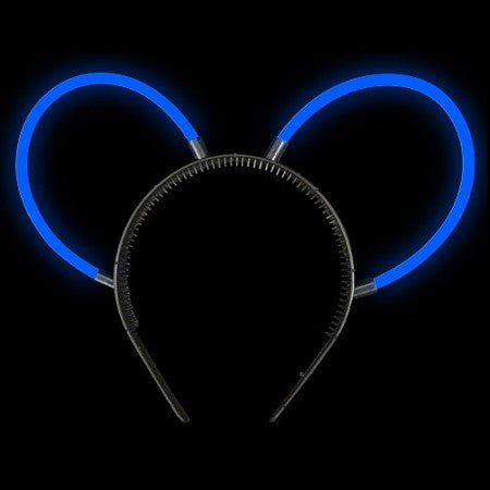 GLOW BUNNY EARS BLUE