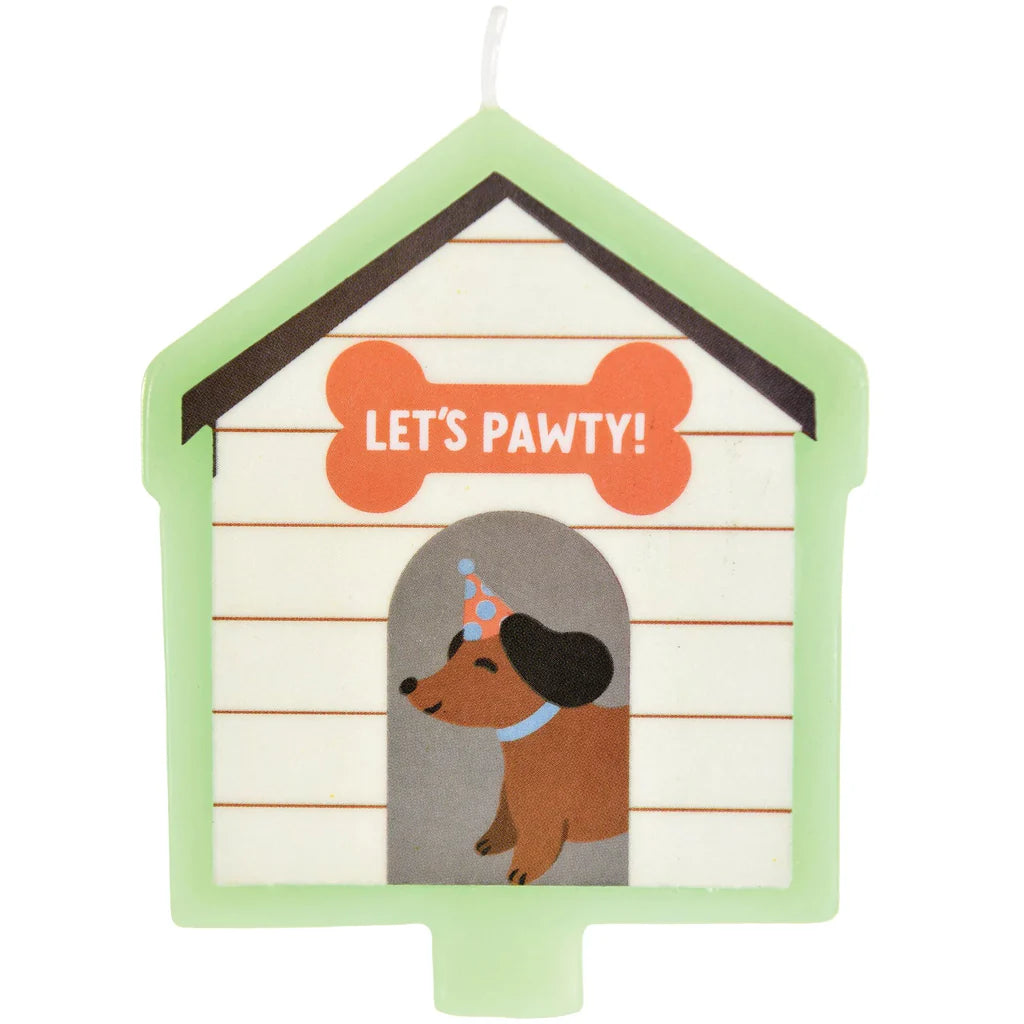 PAWSOME PARTY PRINTED CANDLE