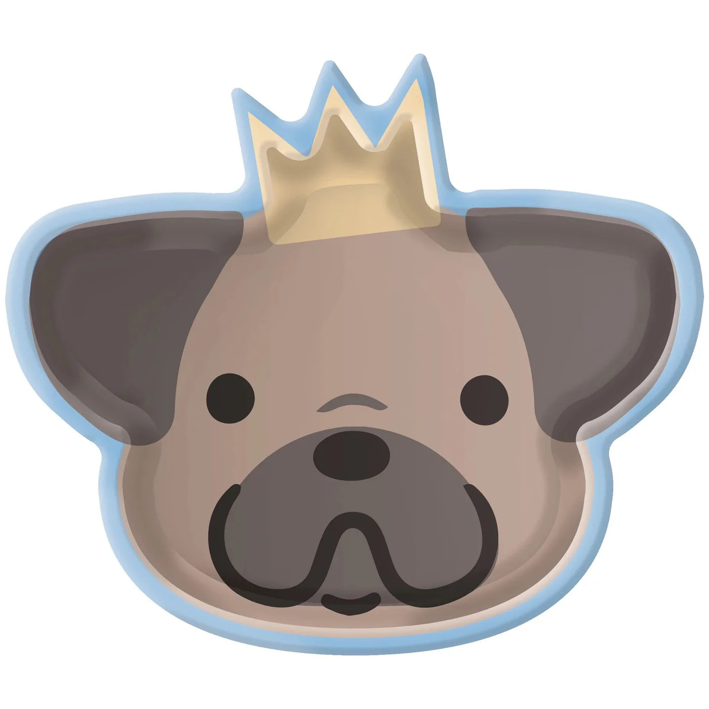 PAWSOME PARTY SHAPED 7" PLATES