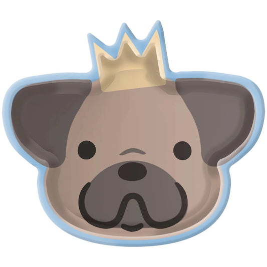 PAWSOME PARTY SHAPED 7" PLATES