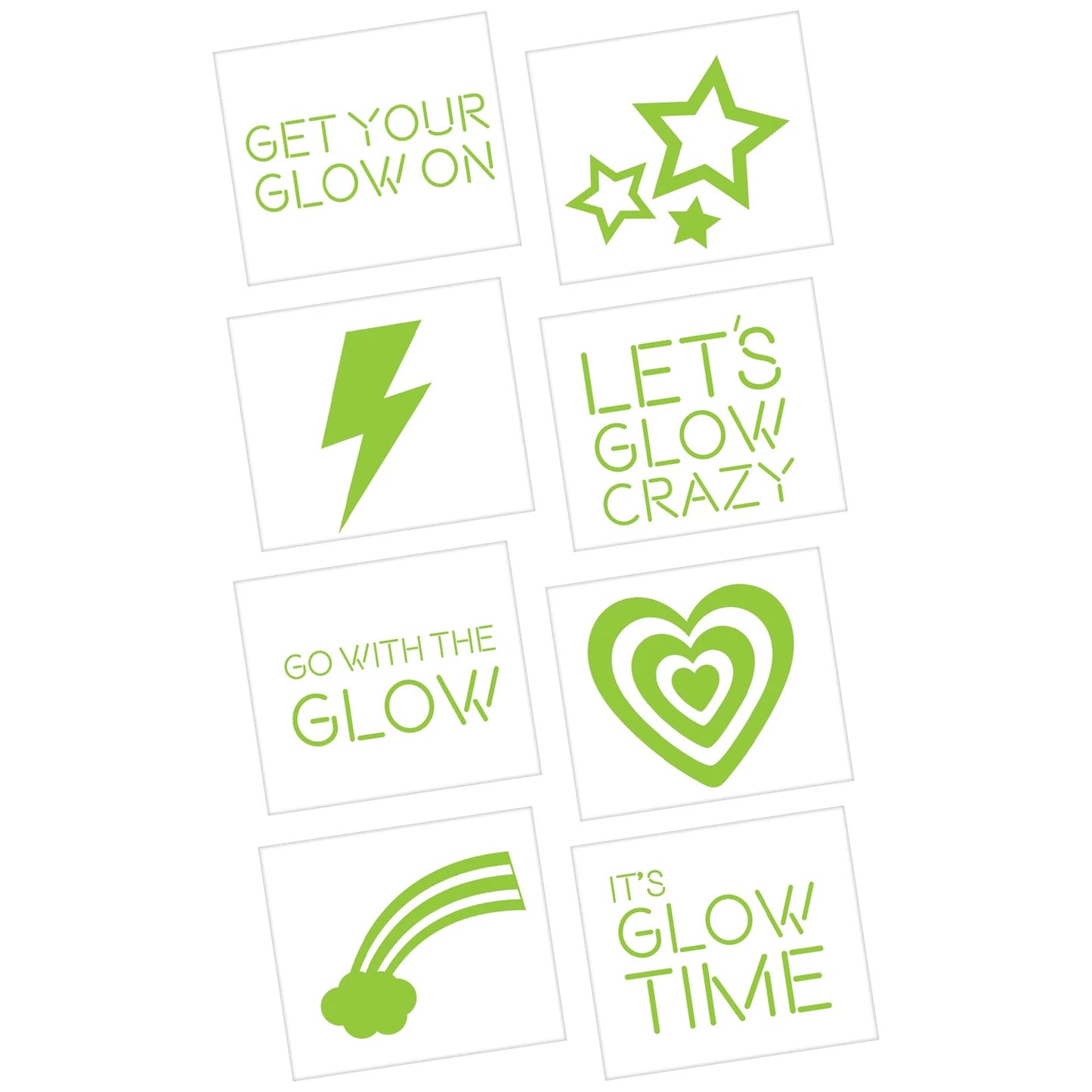 GLOW PARTY TATTOOS