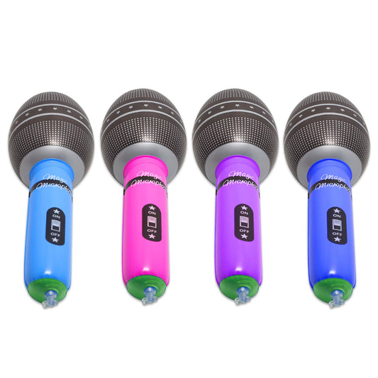 TOTALLY 80'S INFLATABLE MICROPHONES