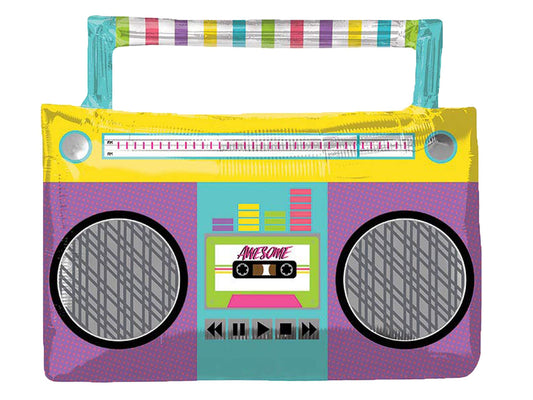 AWESOME PARTY BOOMBOX 27" SUPERSHAPE
