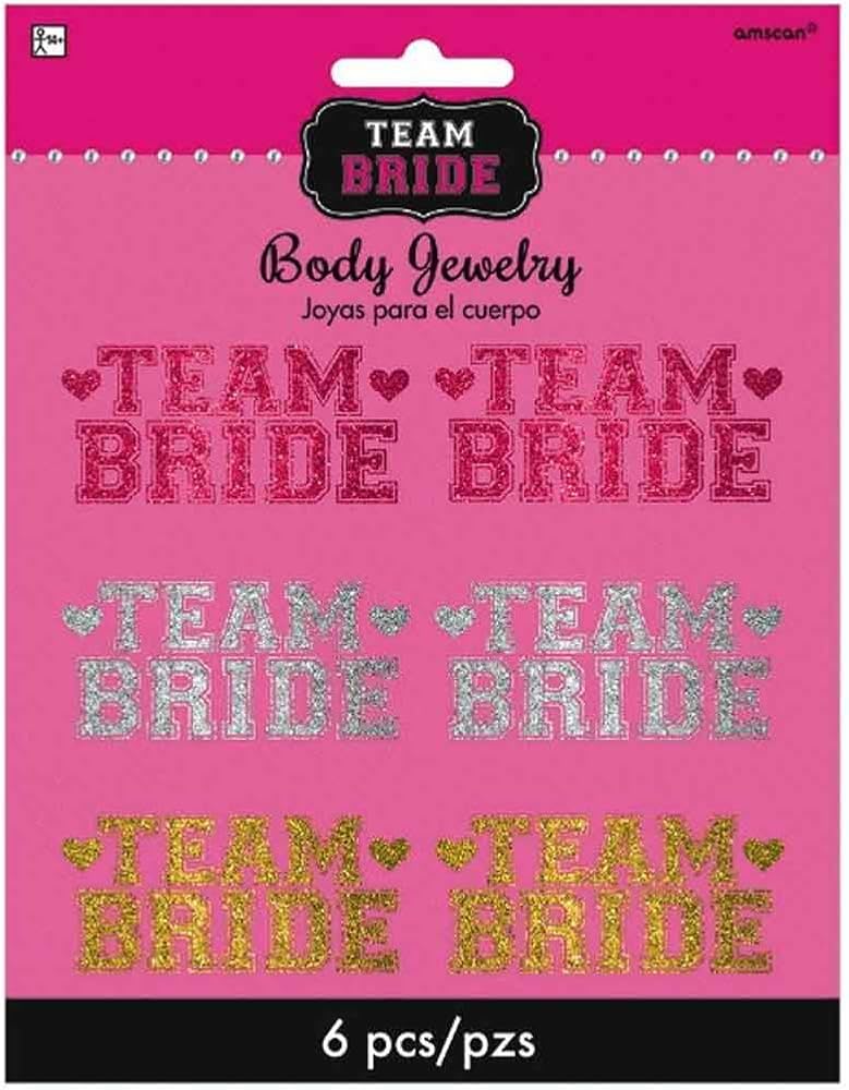 TEAM BRIDE BODY JEWELRY