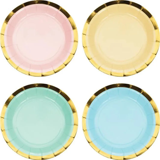 PASTEL CELEBRATIONS 7" PLATES