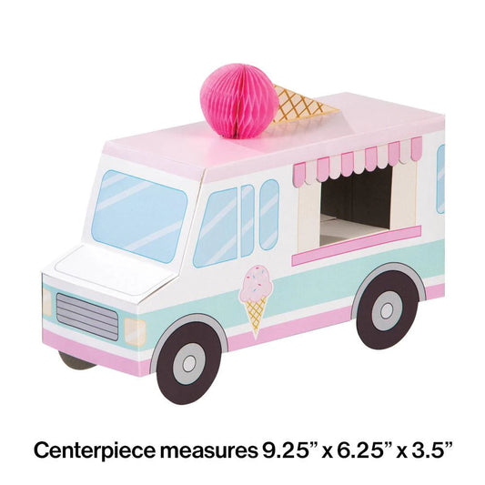 ICE CREAM PARTY CENTERPIECE