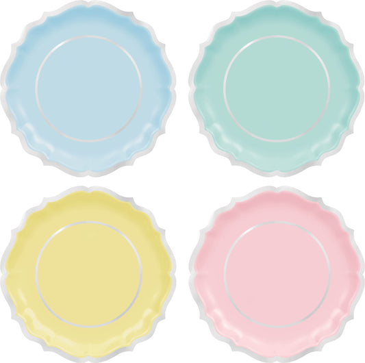 PRETTY PASTEL 10.5" PLATES