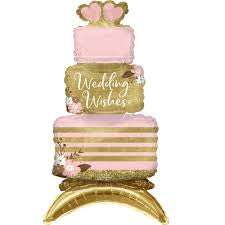 25" WEDDING CAKE CENTERPIECE AF