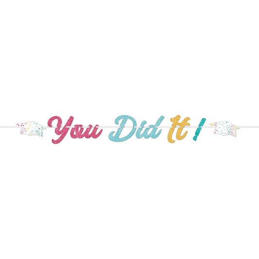 FYD GLITTER SCRIPT LETTER BNR